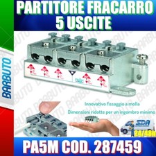 PARTITORE 5 USCITE A MORSETTI E MOLLA SAT E TERRESTRE FRACARRO PA5M COD. 287459