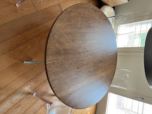 Tavolo rotondo rovere - tavolo,