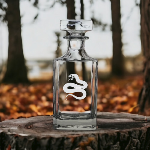 Snake decanter bourbon - snake,