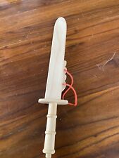 Spada Legno Giocattolo Artigianale Bio