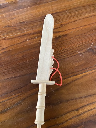 Spada legno giocattolo - legno,