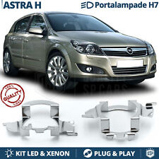 Coppia ADATTATORI KIT LED H7 per OPEL ASTRA H Montaggio Led Xenon clip tuning