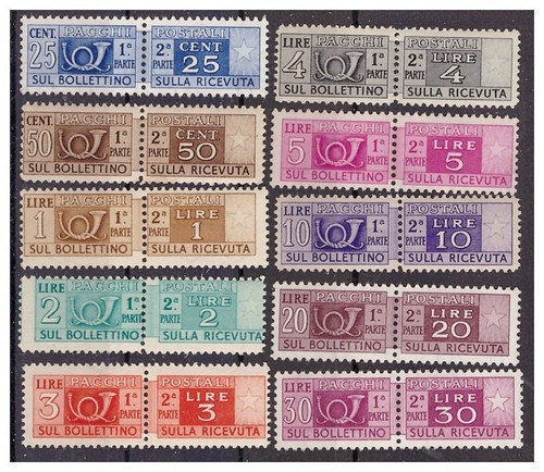 Italia 1947 pacchi postali - pacchi,