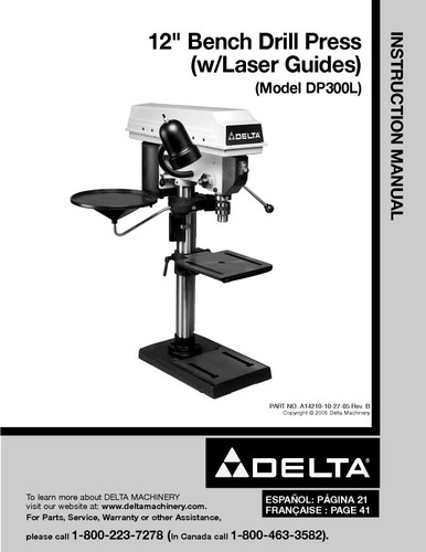 Delta dp300l trapano - delta,