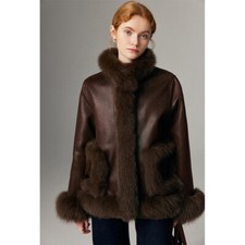 Cappotto donna vera pelliccia