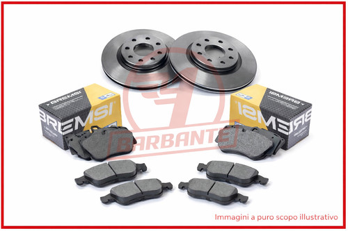 Kit freni anteriori dischi - freni,