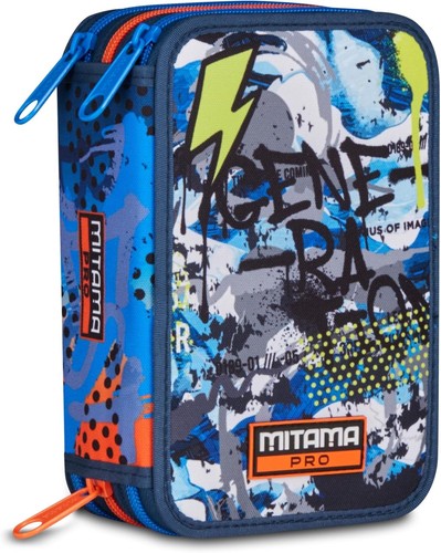 Astuccio scuola triplo zip - triplo, 3