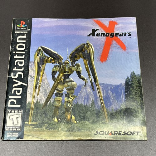 Ps1 xenogears solo manuale - -,