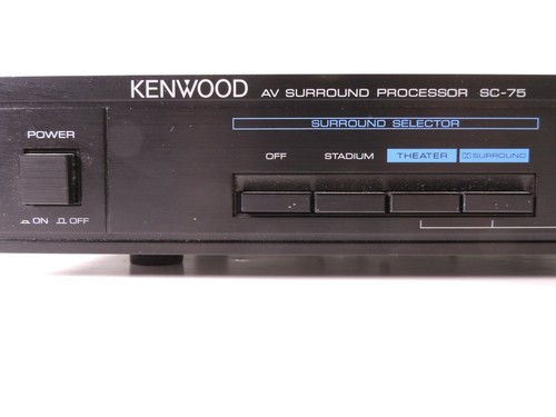 Kenwood surround processor - kenwood,