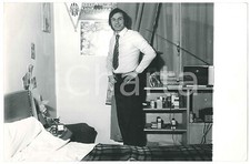 1971 CALCIO - JUVENTUS Gianluigi SAVOLDI nella propria casa (4) Foto 30x20 cm