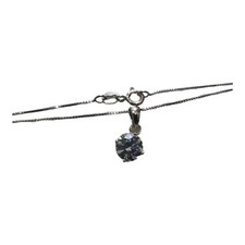 Collana con swarovski bianco