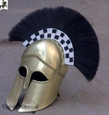 Costume greco corinzio con pennacchio lungo spartano ateniese medievale