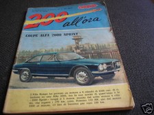 ALFA ROMEO SPIDER 2000 SPRINT