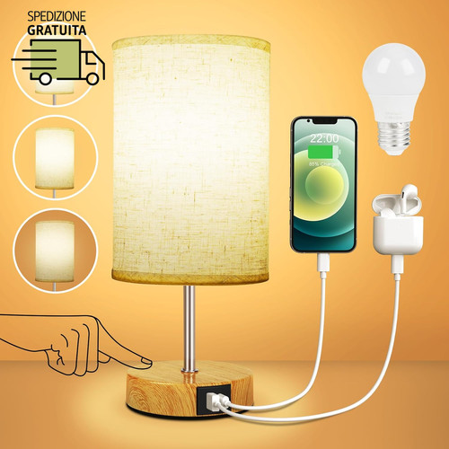 Suright lampada comodino - da,
