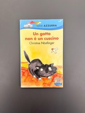 Un gatto non è un cuscino Libro Romanzo Nostlinger Piemme Serie Azzurra 1994