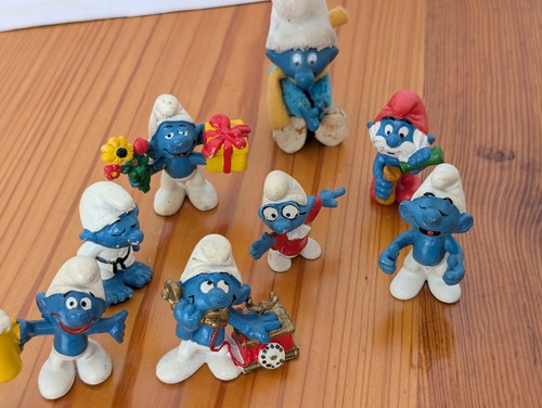 Lotto figurine puffi - di,