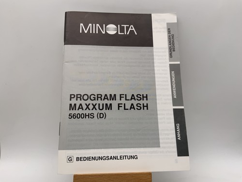 Minolta program flash maxxum - minolta,