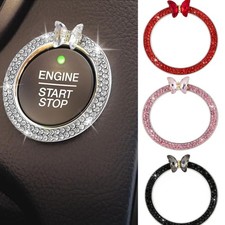 2PCS Diamond Butterfly Car