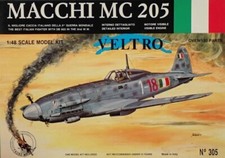 MACCHI MC 205 VELTRO SC 1/48
