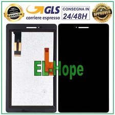 DISPLAY LCD + TOUCH SCREEN PER LENOVO TAB E7 TB-7104F SCHERMO VETRO NERO