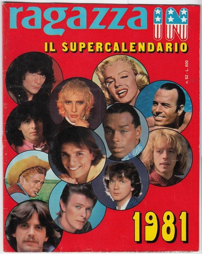 Poster ragazza anni - ragazza, '80