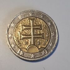 2 Euro Slovensko 2009 (Rare)   2 EURO SLOVENKO 2009 Moneta Rara