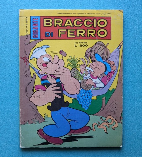 Fumetto braccio ferro - fumetto, di