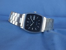 Seiko Dress Quartz Chronos 8123 Stainless Steel Japan Made Vintage 1984