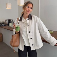 ZARA :ZW COLLECTION Trench