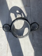 MINI COOPER R56 RIVESTIMENTO CRUSCOTTO CENTRALE CTR INSTRUMENT ASSY CHROME