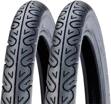 2 PNEUMATICI 2 1/2-16 COPERTONI DA "16" CICLOMOTORE MOTO PIAGGIO CIAO SI BRAVO