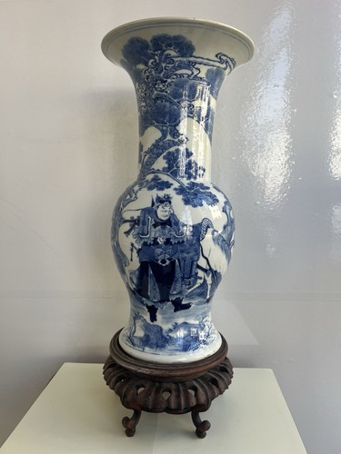 Grande vaso cinese qing - grande,