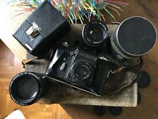 Fotocamera reflex vintage Zenit-E anni '60 '70 +1 obbiettivo disponibile 