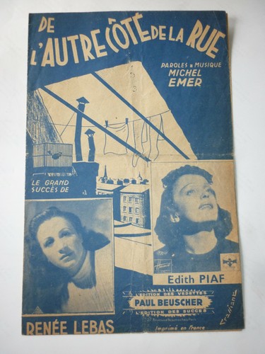Partition autre côté - de,