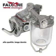 pompa gasolio con vetrino per