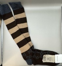 Gucci GG Striped Wool Socks