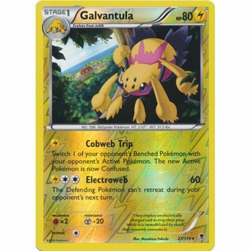 Pokemon galvantula 119 - 27/119, rara