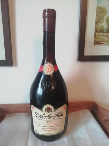 Dolcetto alba wine 1979 - wine,