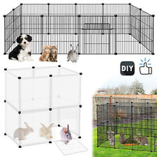 Recinto all'aperto conigli