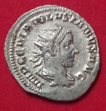 IMPERO ROMANO VOLUSIANO 251-253 d.C. ANTONINIANO ARGENTO MONETA BB+