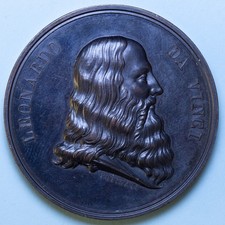 LEONARDO DA VINCI MEDAGLIA