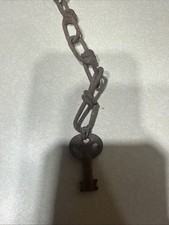 Antica qualità sei leve lucchetto chiave vintage 1894 serratura baule cassetta attrezzi cassetta