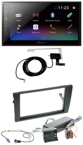 Pioneer dab mp3 bluetooth 2din - pioneer,