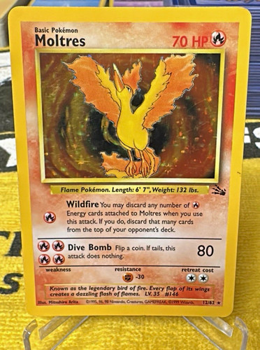Pokemon tcg fossil moltres - pokemon,