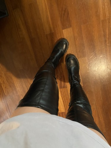 Stivali alti donna neri