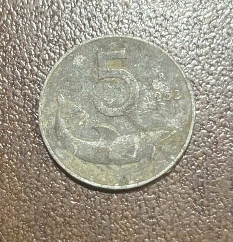 Moneta rara lire delfino - rara,