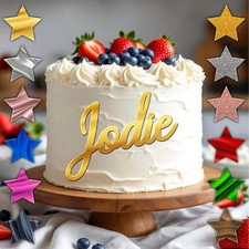 Cake Topper Charm acrilico