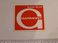 ADESIVO VINTAGE GARMOONT SCARPE DA SCI   ANNI '80