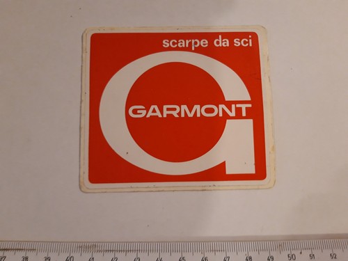 Adesivo vintage garmoont - adesivo,