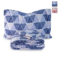 Completo lenzuola Pile coral